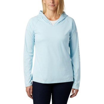 Columbia PFG Zero Rules, Sudaderas Con Capucha Azules Para Mujer | 715084-UOX